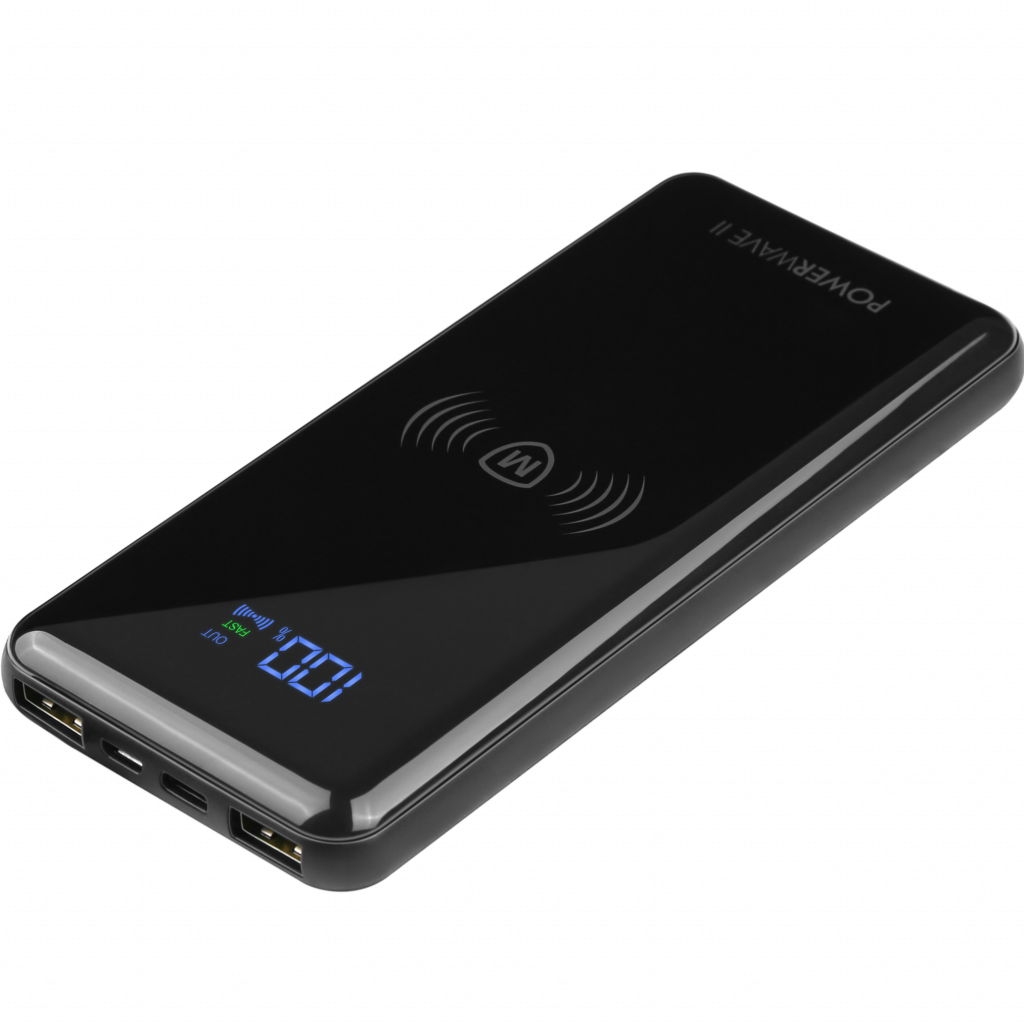 MicroPack Power Wave2 10000mAh Wireless Power Bank - Express Mart Kenya