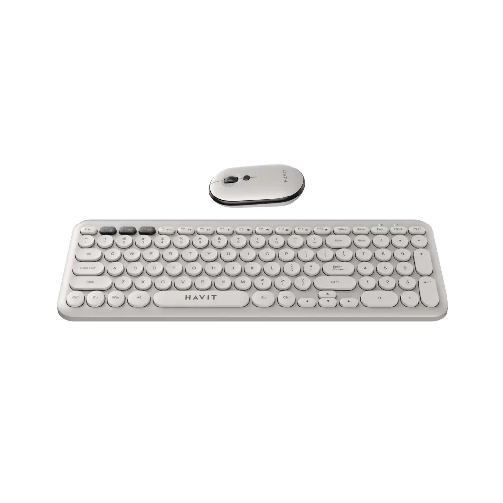 HAVIT Wireless Full Keyboard - KB254GCM - Express Mart Kenya