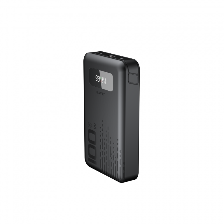 HAVIT 20000mAh TurboStack 100W Power Bank Laptop Charger - Express Mart Kenya