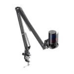 RGB USB Condenser Microphone with Noise Reduction GK50PRO– 192kHz/24bit Cardioid Studio Mic for Streaming, Gaming & Recording - Express Mart Kenya