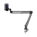 RGB USB Condenser Microphone with Noise Reduction GK50PRO– 192kHz/24bit Cardioid Studio Mic for Streaming, Gaming & Recording - Express Mart Kenya