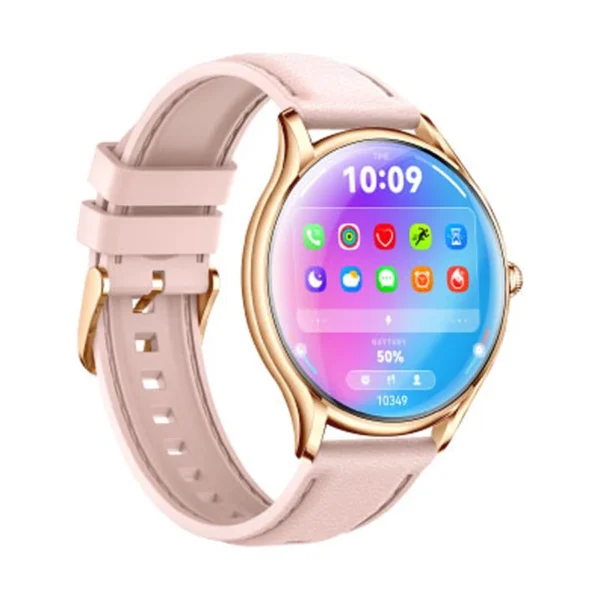 Havit M9048 Smartwatch – 1.43″ AMOLED, Wireless Calling, IP67, Health Monitoring (Pink) - Express Mart Kenya