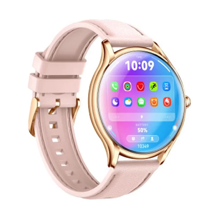 Havit M9048 Smartwatch – 1.43″ AMOLED, Wireless Calling, IP67, Health Monitoring (Pink) - Express Mart Kenya