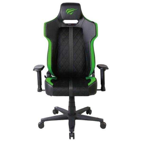 HAVIT GC926A Ergonomic Gaming Chair - Black-Green - Express Mart Kenya
